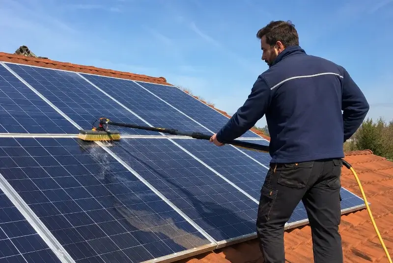 Nettoyage et entretien de panneaux solaires à Six-Fours-les-Plages